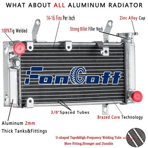 Aluminum motorcycle radiator - motorcycle,