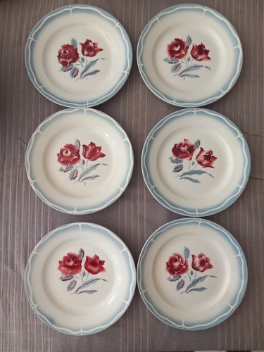 Assiettes desserts - 6,