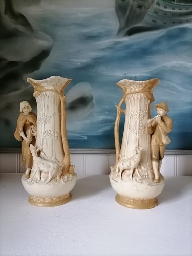 Royal dux paire vases - royal,