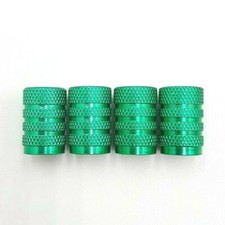 bouchons valve strié vert