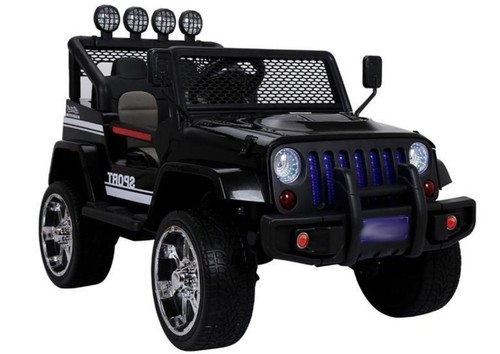 Jeep noir voiture électrique - jeep,