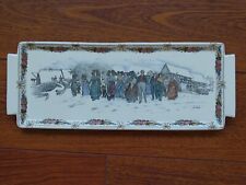 SARREGUEMINES ANTIQUE EARTHENWARE DISH MODEL OBERNAI