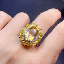 Bague cocktail en argent