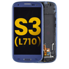Lcd assembly with frame - with,