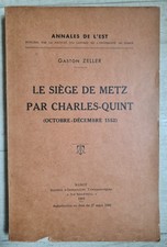 GASTON ZELLER / LE SIEGE DE