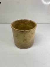 Pot ou cache pot en terre cuite vernis effet craqueler bonne etat pas de fissure