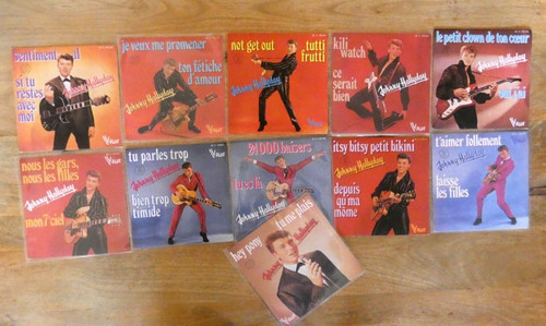 Lot johnny hallyday - 11,