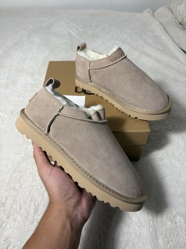 Ugg chaussons homme - beige, daim
