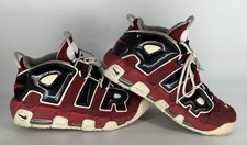 Nike Air More Uptempo '96 Shoes "Hoops Pack" Bulls Red Black Mens 10.5  