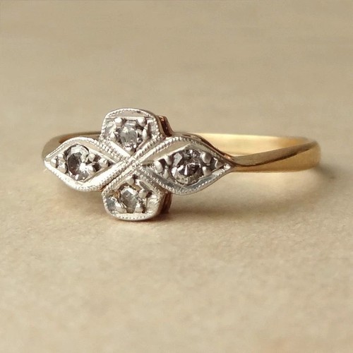 Bague fiançailles ancienne - de,