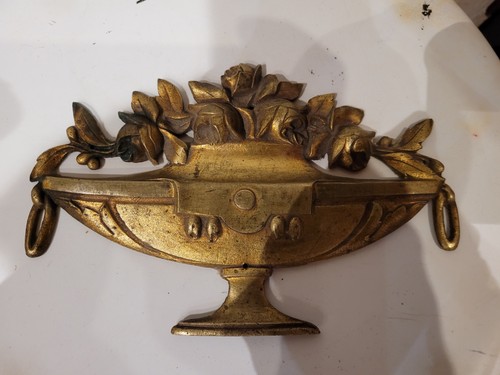 Ancien fronton ornement bronze - ancien, fronton,ornement,bronze