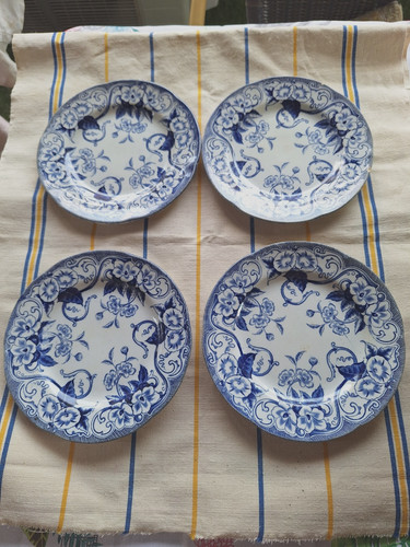Lot anciennes assiettes - lot,