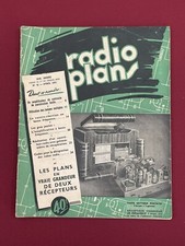 Magazine magazine old book RADIO PLANS + diagram 1951 number 42
