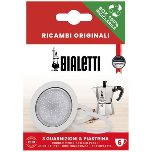 Bialetti filtre 3 joints - filtre,