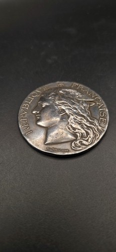 Médaille argent 1891 - médaille,