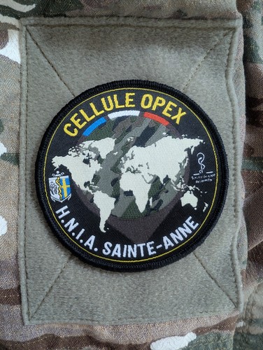 Patch militaire france 8x8cm - patch,