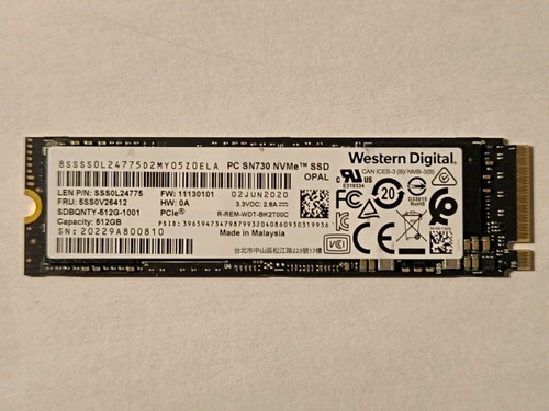Ssd western digital sn730 - western, pc