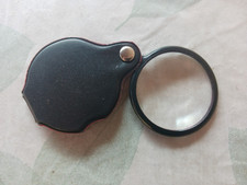 Loupe de poche pliable diamètre 50 mm grossissement 5 fois