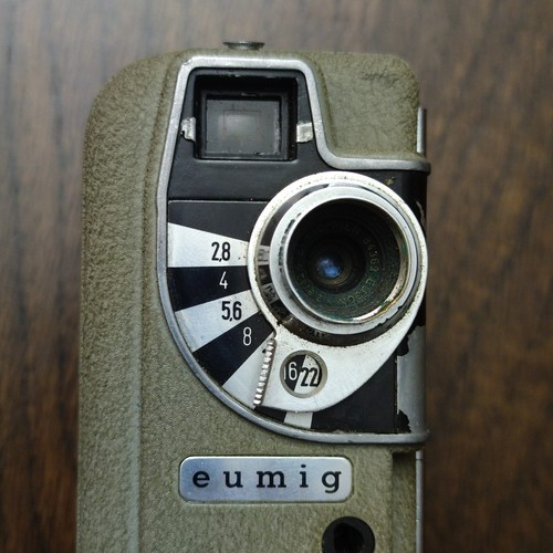 Camera eumig film double mm - film, 8