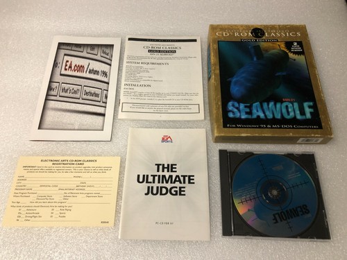 Seawolf gold edition cd - seawolf, cd-rom
