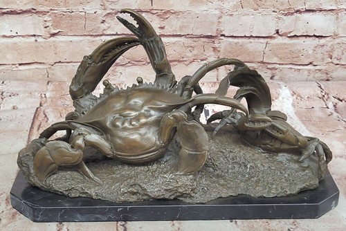 Sculpture bronze homard - bronze,