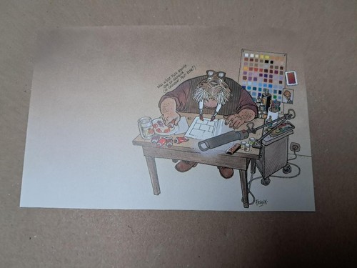 Carte postale frank - postale, pé
