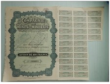 Ancienne action de 100F