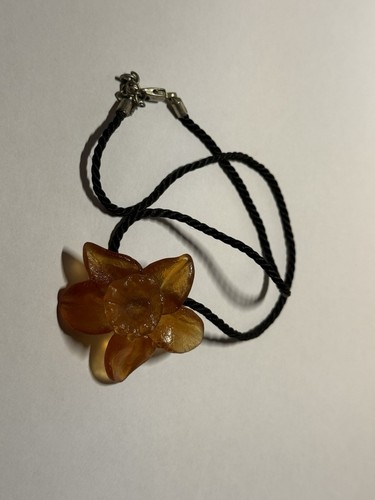 Pendentif daum fleur en - pendentif, –