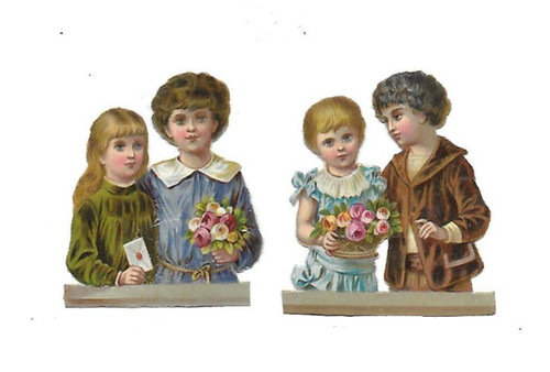 Anciens chromo découpis - anciens,