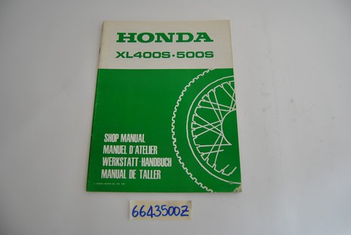 Honda 400 500 - 400, manuel