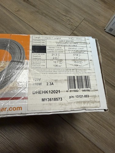 Schluter ditra heat 120v 5 - ditra-heat, 120v,