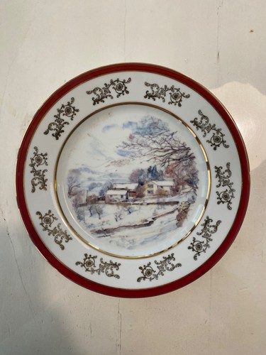 Assiette porcelaine limoges - assiette,
