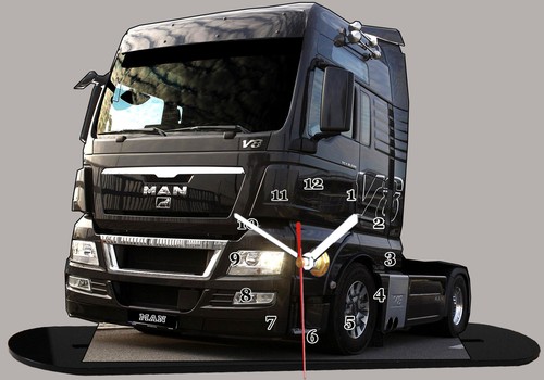 Miniature truck man - miniature,,