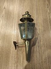 Brass and Glass Cab Lantern