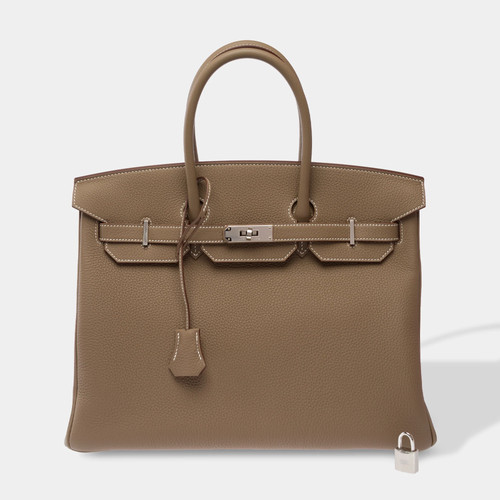 Sac hermes birkin cuir - hermes, 35