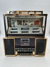 Vintage Seeburg Gold SC2 Wallbox Jukebox With Key Diner Style Music Selector