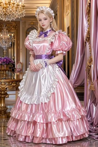 Sweet pink satin - sweet,
