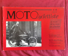 revue MOTOcyclettiste  N°48 /  Motorette TERROT à moteur ZEDEL 1908-1919