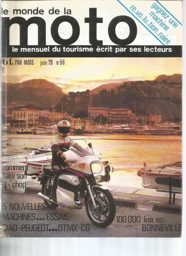 Monde moto n 58 - la,
