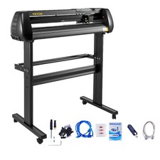 VEVOR Plotter de Découpe Vinyle Papier Max. 870 mm 3 lames LCD avec Logiciel
