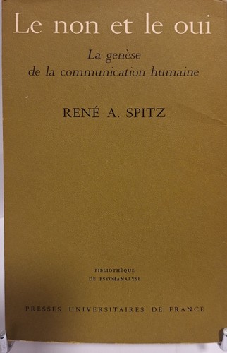 René spitz la genèse de - a.,