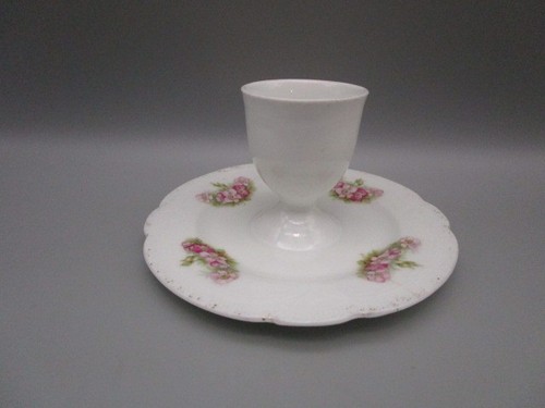 Coquetier ancien porcelaine - coquetier,