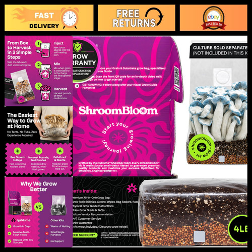 All one mushroom grow - all-in-one,