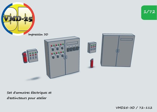 Set armoires électriques