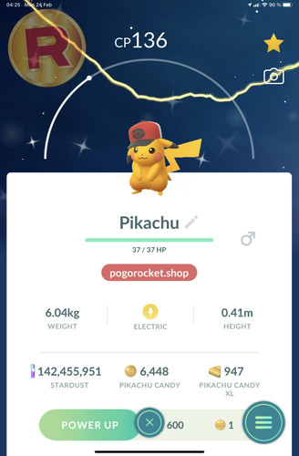 Shiny pikachu hilbert - pikachu, cap
