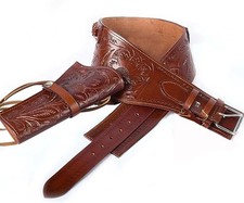 Étui en cuir Western avec