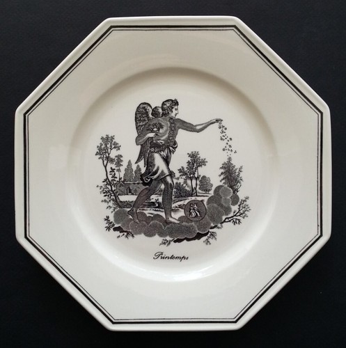 Superbe assiette porcelaine - superbe,