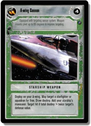 Wing cannon star wars ccg - cannon,
