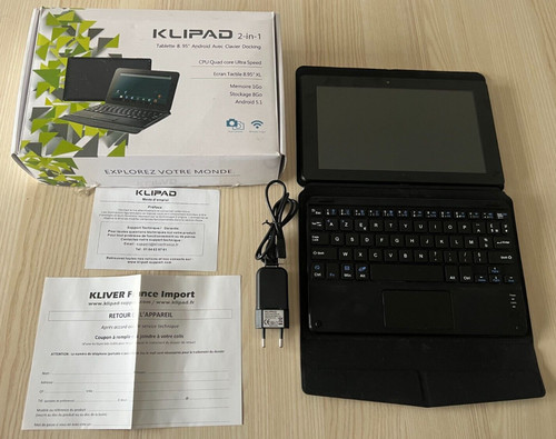 Klipad tablette docking - 2-in-1,