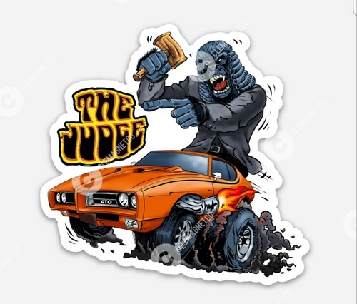 Pontiac gto judge sticker - judge,